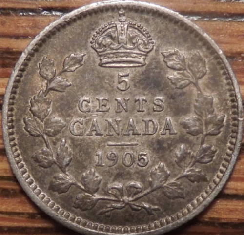 1904-And-1905-5-Cents-For-Grading